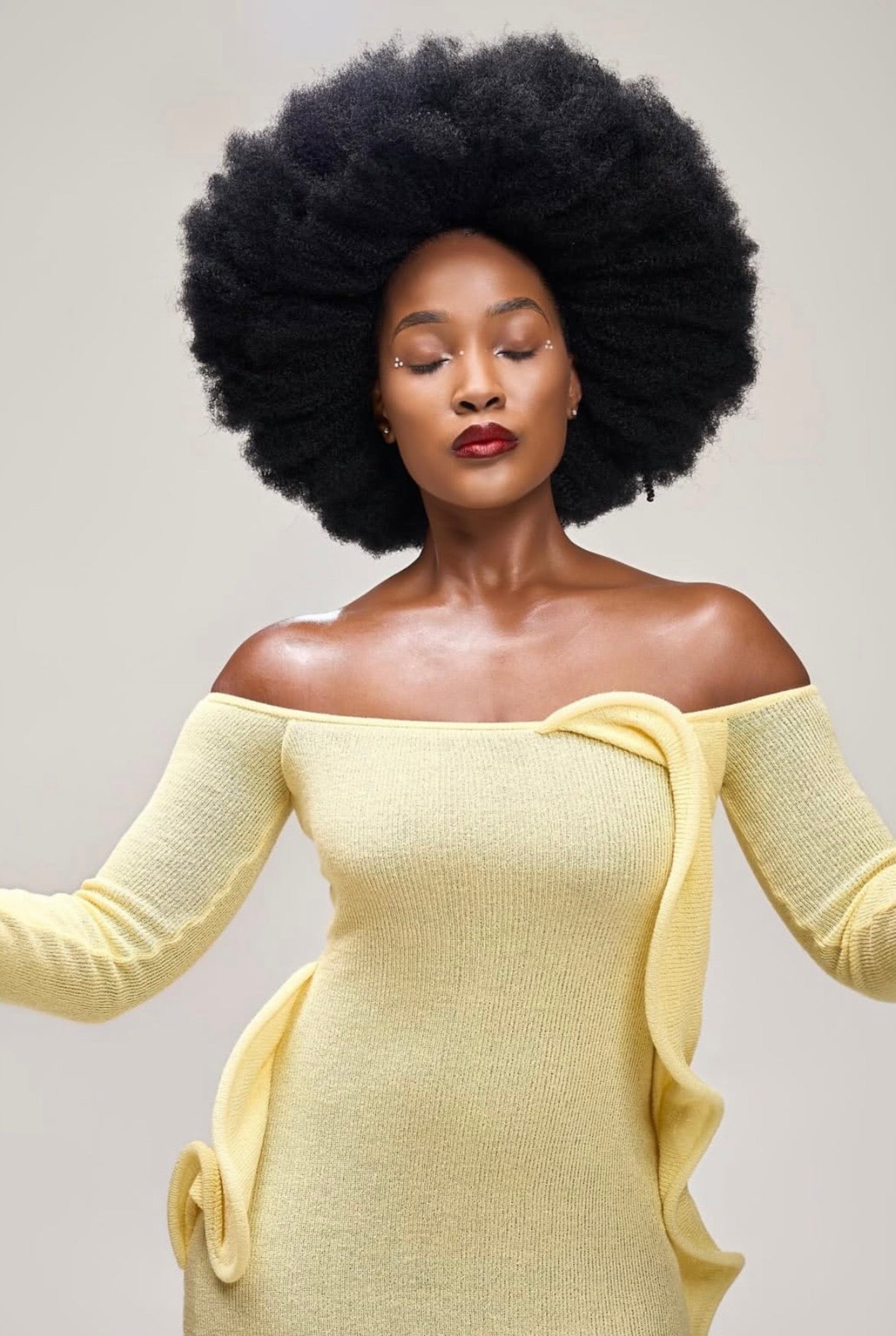 Sandrine Butter Yellow Dress