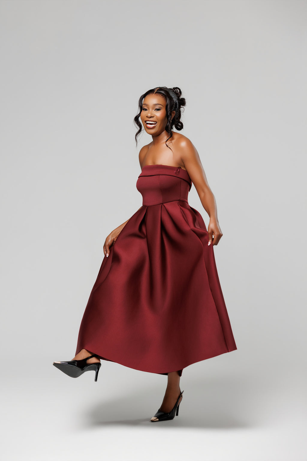 A-Line - Burgandy