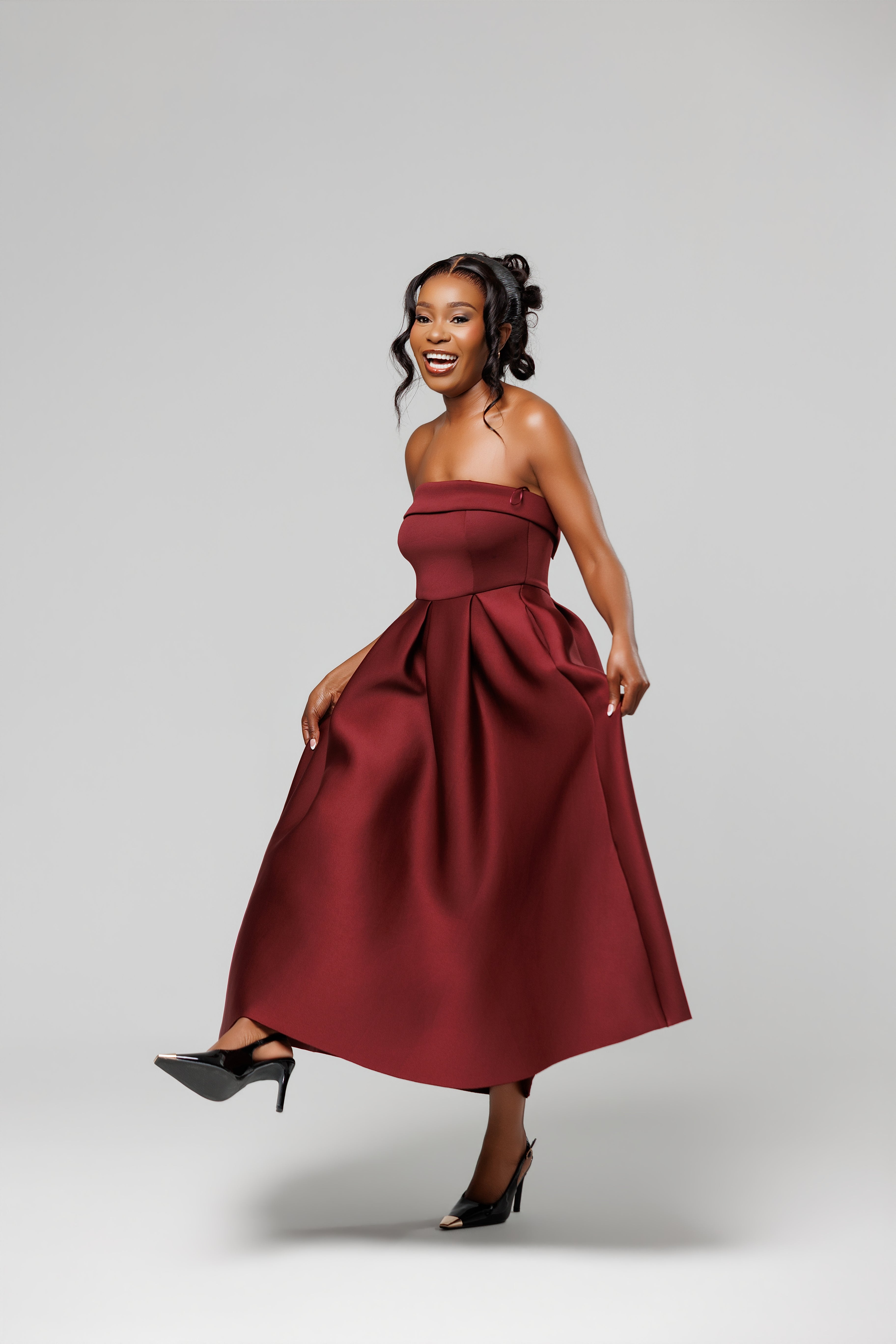 A-Line - Burgandy