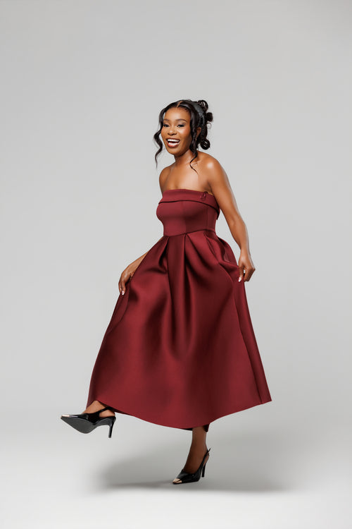 A-Line - Burgandy