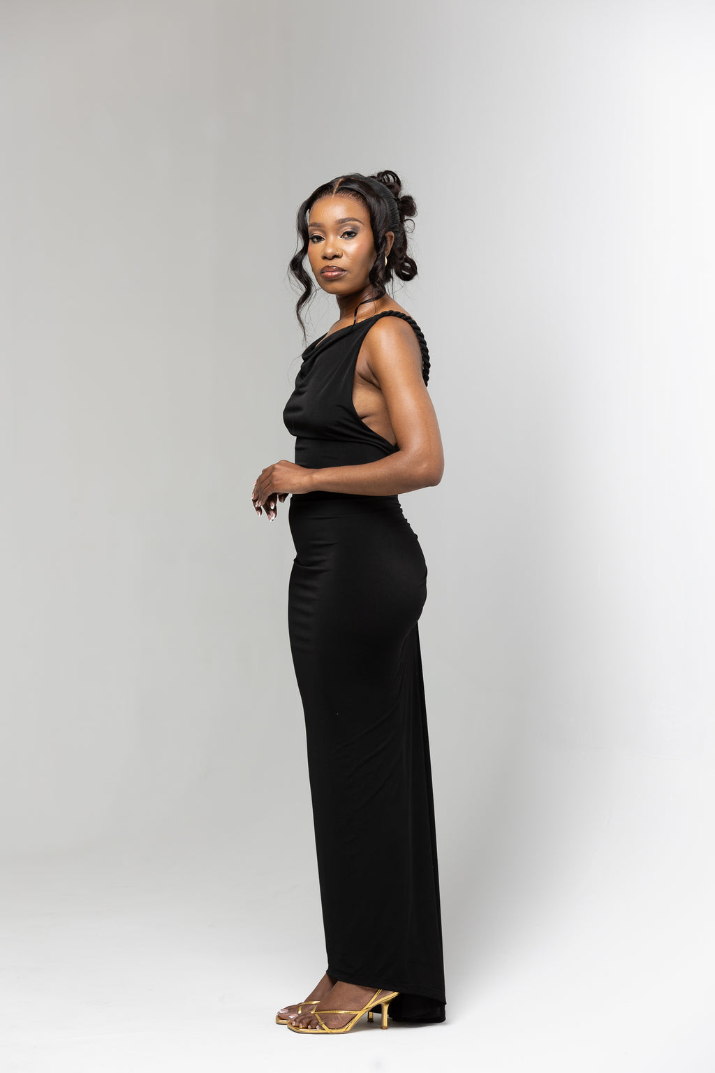 Amber Low Back - Black