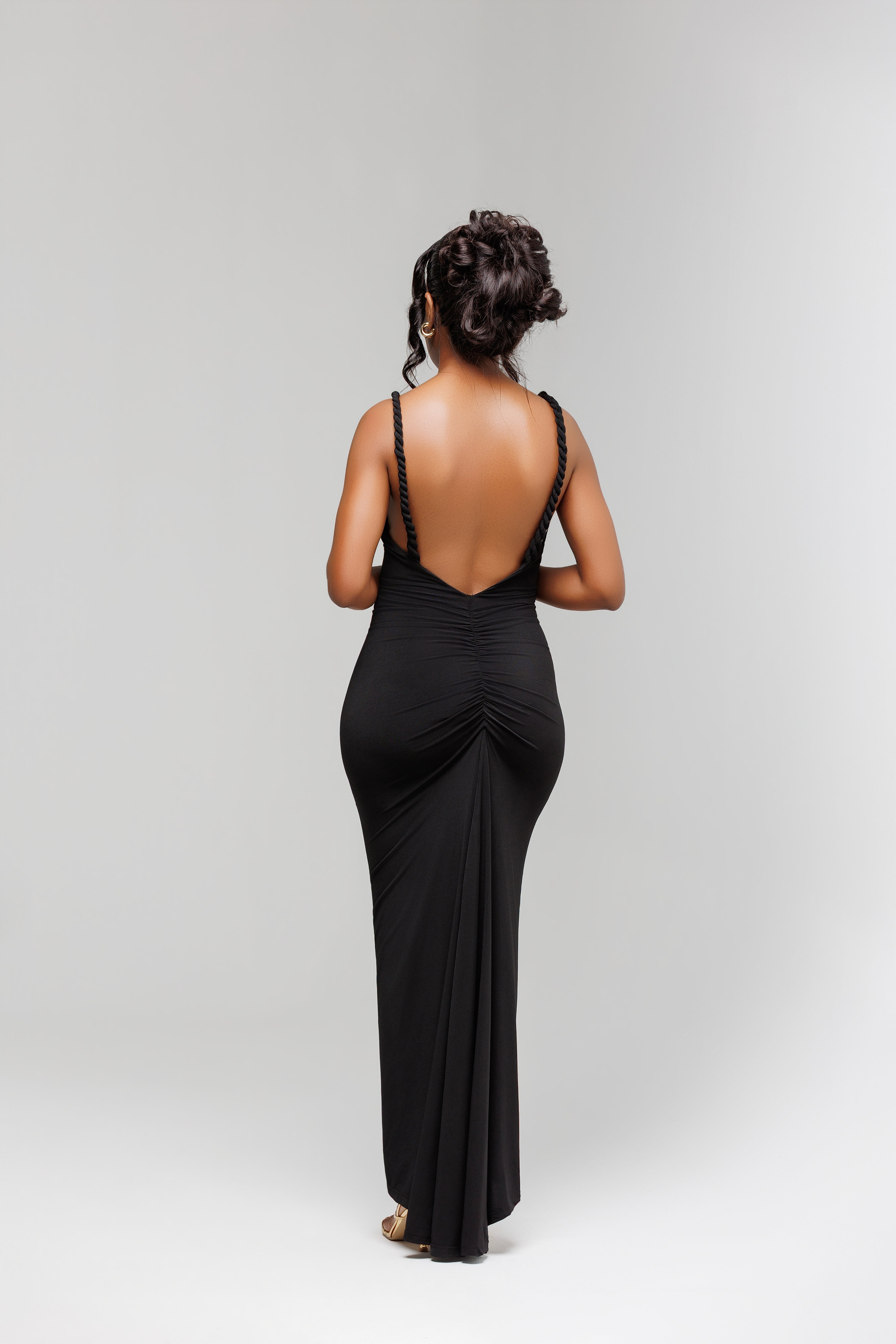 Amber Low Back - Black
