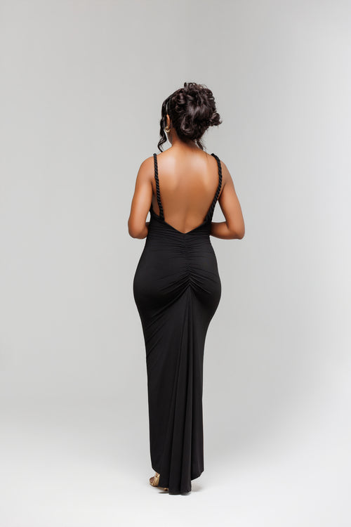 Amber Low Back - Black