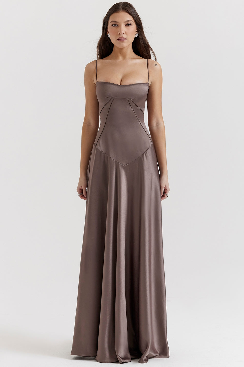 Anabella Dress - Smoke