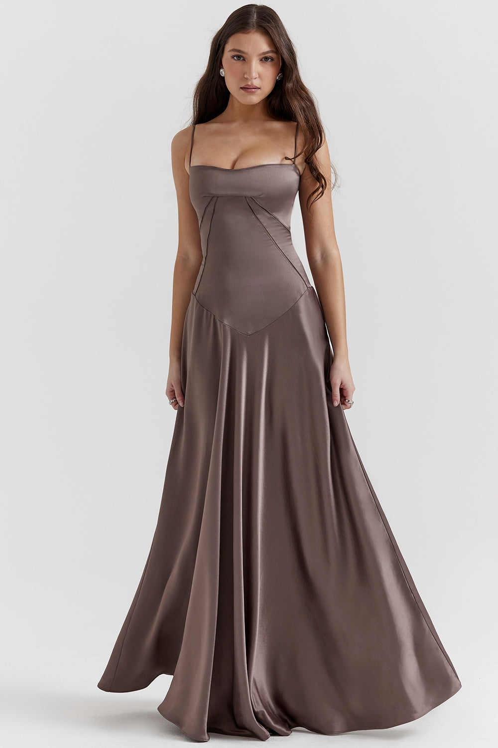 Anabella Dress - Smoke
